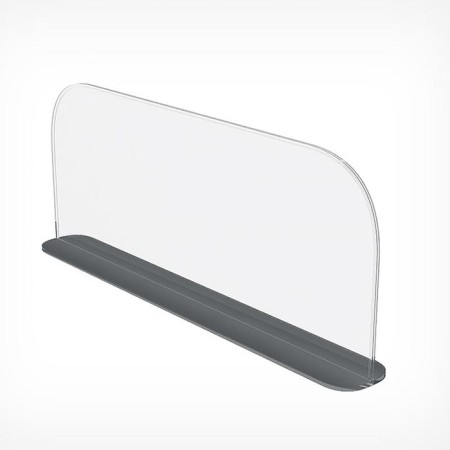 Plastic separator at a T-foundation with a height of 150 mm, with magnetic adhesive tape, l = 375-1