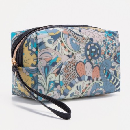 Lightning cosmetic bag, blue color-1
