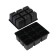 Mini-Pirate for seedlings, 57 × 17 × 12 cm, 3 inserts, 27 cells, black