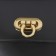 Bag -1 × 1.5 cm fastener, golden color