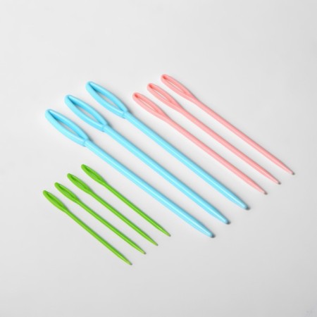 Knitting set, 35 items, in a pencil case, 20 × 10.5 × 4 cm, mint color-8
