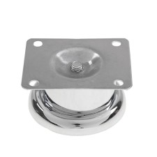 Furniture support 50*40 mm (B-140) 0.6 mm, chrome /100 /