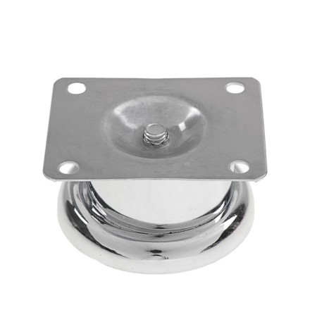 Furniture support 50*40 mm (B-140) 0.6 mm, chrome /100 /