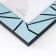 Photo frame plastic 13x18 cm "Chaos. Direct lines" Blue 21x16 cm