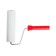 Roller scrap, velor, 200 mm, handle d = 6 mm, d = 50 mm