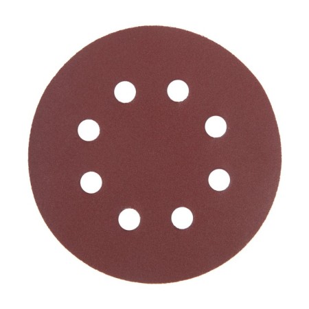 Circle of abrasive grinding under the "Velcro" tundra, perforated, 125 mm, P240, 10 pcs.-5