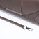 Bag-clate on magnet, long belt, bronze color