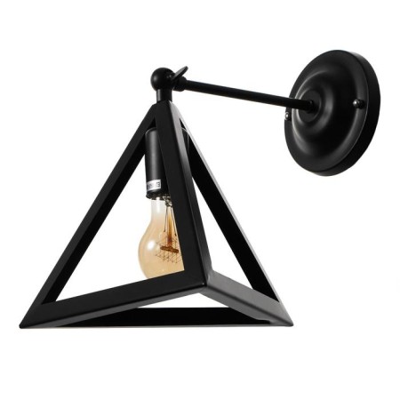 Sconces "Pyramid" 1HE27 40W Black 25x30x30 cm-4