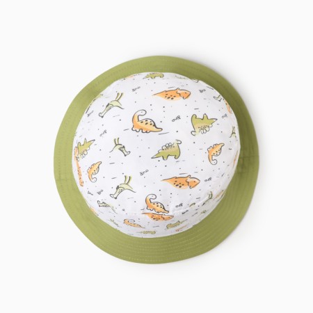 Панама детская, цвет зеленый, размер 44-46-1