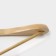 Shoulders - a hanger for outerwear with a shade of a shade, 45 × 23 cm, color is a light tree