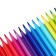 Pencils are colored 24 colors, plastic multi-bullets "Cheburashka", sharpened, euro suspension