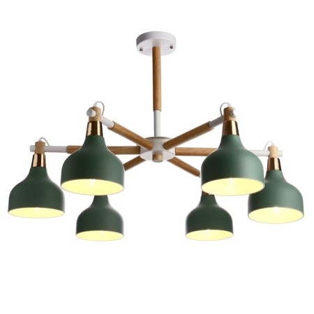 CALE "CAN" 6x40W E27 Green 75x75x64 cm BayerLux-1