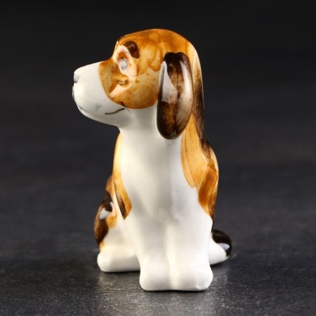 Porcelain figurine "Bigl", 7x6x3.5 cm-1