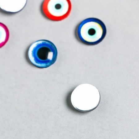 Decor for creativity glass "Turkish eye" set 10 pcs-2