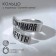 Ring with the inscription "Compose dreams", the color of silver, dimensionless