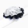 Outlet. Bant for hair on an elastic band, white with blue, 11 cm, Minnie Mouse