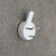Fastening for the picture "without a nail", small, white color