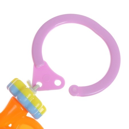 Stretching on the stroller/crib "animals", 3 toys, color mix, crush me-11