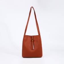 Bag Women's Tout on the valve, brown color