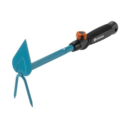 Combined moth, length 37 cm, plastic handle