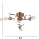 Viola chandelier BP 3x40W E27 Gold Model: 2612379