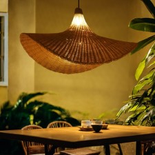 Ceiling Lamp from Rotan 