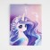 Gift set for the girl "Unicorn", bag, notebook