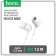 Hoco M82 headphones, wired, vacuum, microphone, jack 3.5 mm, 1.2 m, white