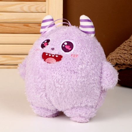 Soft toy "Monster", 20 cm, purple color-2