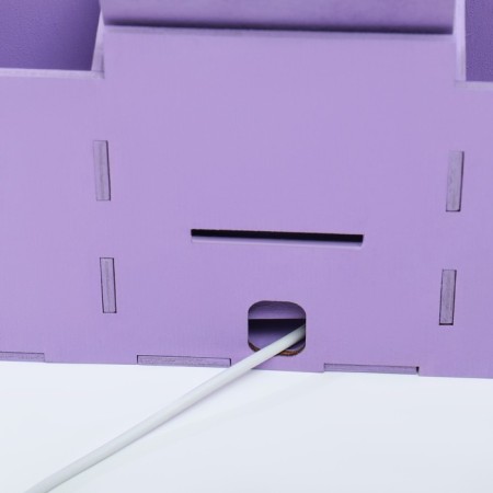 Organizer for the office with a stand for the phone "Who wants to learn how to fly" 23x7x14 cm-1