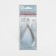 Manicure nippers for cuticle, 10 cm, blade length - 6 mm, on blist, silver color, 101s