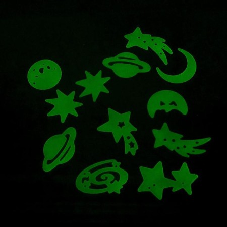 Game set "Space Flight", a projector, luminous stickers-5