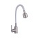 Fashun A54101+N7346 kitchen mixer, single -leaf, flexible surge, satin, white