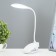 Lamp table sensor on the junction "NUVOOV" 3 modes LED 9W USB white 12.5x7x45.5cm Risalux 44250