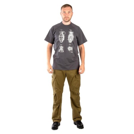 T-shirt 7.62 Grenade, Cotton, Gray, XXL-2