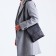 Male bag, black color