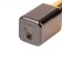 Gas lighter "lipstick", black tube