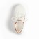 Baby sneakers, white color/strips on top, size 34