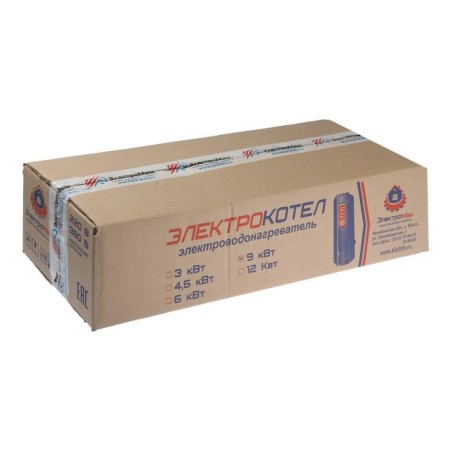 Electric boiler EVPM 9 "Elektromash", 9 kW, 380 V-4