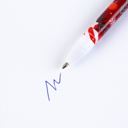 Gift New Year's Set of a notebook 90x90 and a plastic pen "Dreams will surely come true"-8