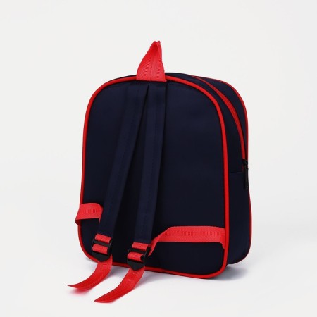 Children's backpack on lightning, 1 outer pocket, insert mix, colorful/red color-6