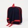 Children's backpack on lightning, 1 outer pocket, insert mix, colorful/red color