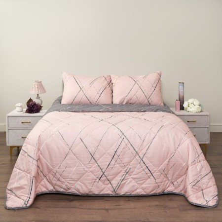 Euro set: blanket, sheet, pillowcase, size 200x220 cm, 230x250 cm, 50x70 cm - 2 pcs