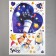 Interior plastic sticker "Poosiki in space" 60x90 cm