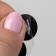 A set of adhesive -based Velcro, d = 2 cm, 4 pairs/8 pcs, black color