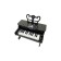 Musical Children's Center-Piano Everflo Keys, black color