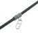 The opposite is straight, 25 cm, the color is green, 10 pcs.