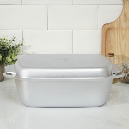 Guses, 5.5 l, h = 12 cm, aluminum cover