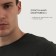 Male T -shirt, basic, size L (50), green color