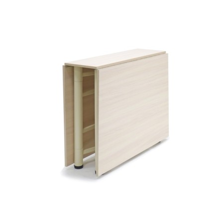 Newspread table, 250 (950/1650) × 800 × 750 mm, color of milk oak-1